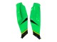 Grün Gelb Schwarz Weiß Elf Monster 2011-2015 Kawasaki ZX10R Motorrad Verkleidung