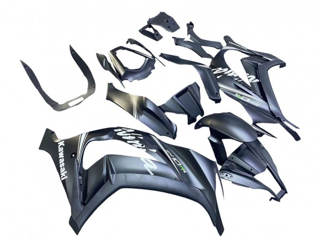 Matt Grau Weiß Grün 2011-2015 Kawasaki ZX10R Motorrad Verkleidung