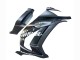 Matt Grau Weiß Grün 2011-2015 Kawasaki ZX10R Motorrad Verkleidung