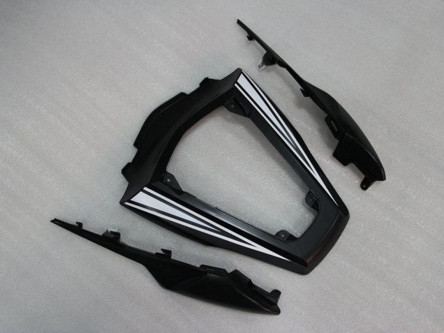 Glänzendes Schwarz Weiß Elf Schnee Aufkleber 2011-2015 Kawasaki ZX10R Motorrad Verkleidung