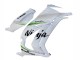Weiß Grün Streifen Schwarz Ninja 2011-2015 Kawasaki ZX10R Motorrad Verkleidung