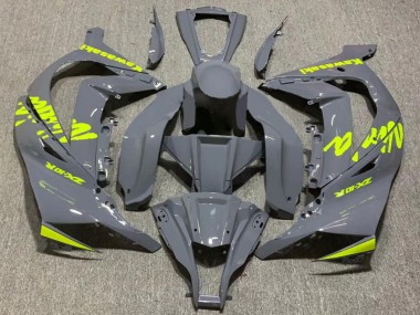 Nardo Grau Gelb 2011-2015 Kawasaki ZX10R Motorrad Verkleidung