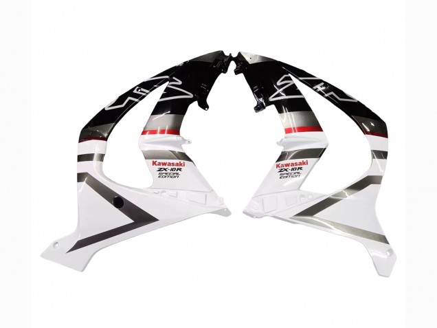 Weiß Glänzendes Schwarz Matt Schwarz Rot 2011-2015 Kawasaki ZX10R Motorrad Verkleidung
