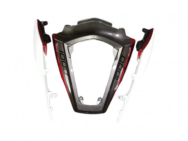 Weiß Glänzendes Schwarz Matt Schwarz Rot 2011-2015 Kawasaki ZX10R Motorrad Verkleidung
