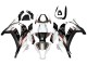 Weiß Glänzendes Schwarz Matt Schwarz Rot 2011-2015 Kawasaki ZX10R Motorrad Verkleidung