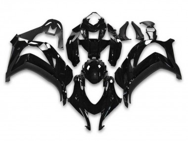 Glänzendes Schwarz Ninja 2016-2020 Kawasaki ZX10R Motorrad Verkleidung