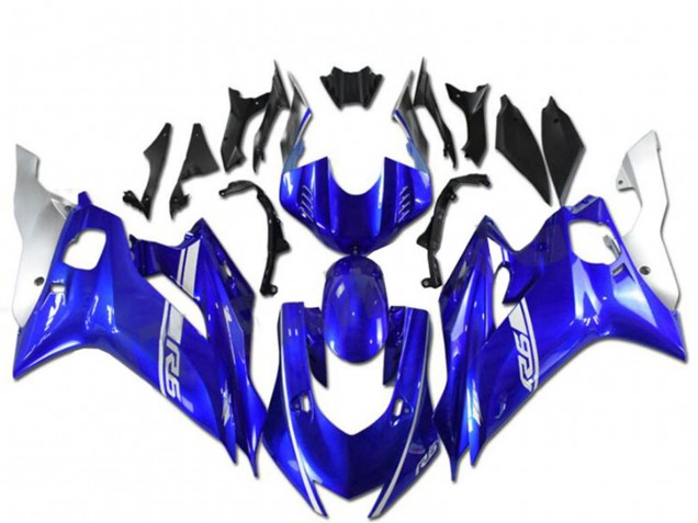 Blau Silber 2017-2023 Yamaha YZF R6 Motorrad Verkleidung
