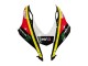 Grün Gelb Rot Schwarz Elf Monster 2016-2020 Kawasaki ZX10R Motorrad Verkleidung