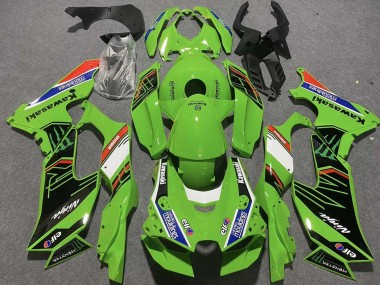 Grün Weiß Blau Schwarz Rot Showr Elf Mouldings Monster 2021-2025 Kawasaki ZX10R Motorrad Verkleidung