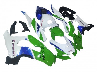 Weiß Grün Blau Schwarz 2021-2025 Kawasaki ZX10R Motorrad Verkleidung