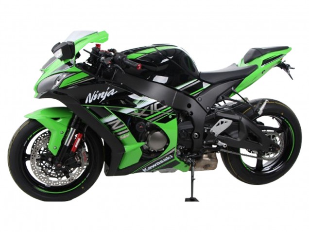 Grün Schwarz Silber 2021-2025 Kawasaki ZX10R Motorrad Verkleidung