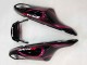 Glänzendes Schwarz Rot Rosa Flamme 2006-2011 Kawasaki ZX14R ZZR1400 Motorrad Verkleidung