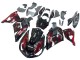 Glänzendes Schwarz Rot Flamme 2006-2011 Kawasaki ZX14R ZZR1400 Motorrad Verkleidung Kit