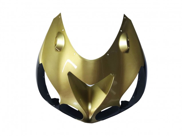 Gold Schwarz 2006-2011 Kawasaki ZX14R ZZR1400 Motorrad Verkleidung