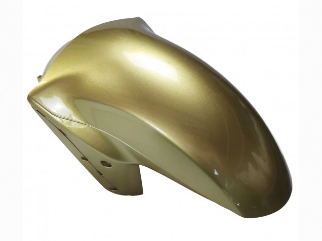 Gold Schwarz 2006-2011 Kawasaki ZX14R ZZR1400 Motorrad Verkleidung