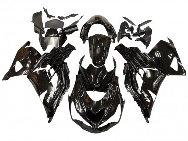Glänzendes Schwarz Matt Schwarz Weiß Ninja 2012-2024 Kawasaki ZX14R ZZR1400 Motorrad Verkleidung