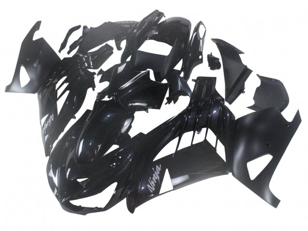 Glänzendes Schwarz Matt Schwarz Weiß Ninja 2012-2024 Kawasaki ZX14R ZZR1400 Motorrad Verkleidung