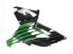 Grün Glänzendes Schwarz Streifen 2012-2024 Kawasaki ZX14R ZZR1400 Motorrad Verkleidung