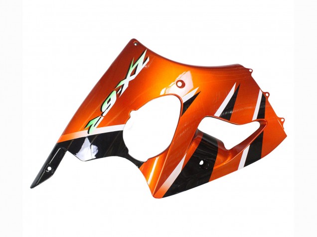Orange Schwarz 2000-2002 Kawasaki ZX6R Motorrad Verkleidung
