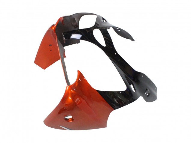 Orange Schwarz 2000-2002 Kawasaki ZX6R Motorrad Verkleidung