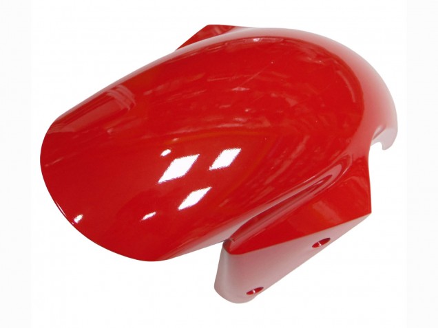 Weiß Rot 2003-2004 Kawasaki ZX6R Motorrad Verkleidung