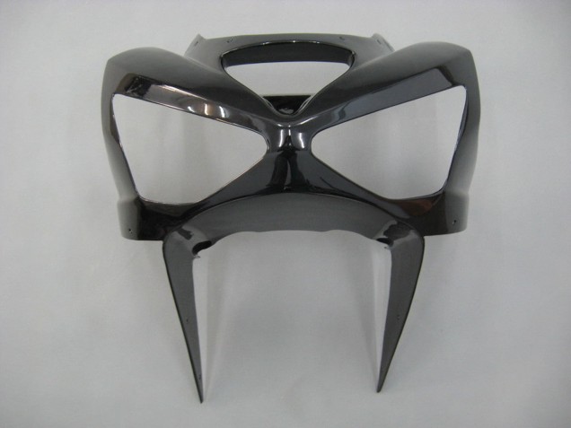 Glänzendes Schwarz 2003-2004 Kawasaki ZX6R Motorrad Verkleidung