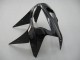 Glänzendes Schwarz 2003-2004 Kawasaki ZX6R Motorrad Verkleidung