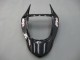 Glänzendes Schwarz 2003-2004 Kawasaki ZX6R Motorrad Verkleidung