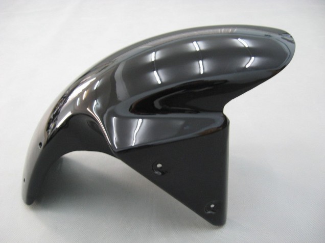 Glänzendes Schwarz 2003-2004 Kawasaki ZX6R Motorrad Verkleidung