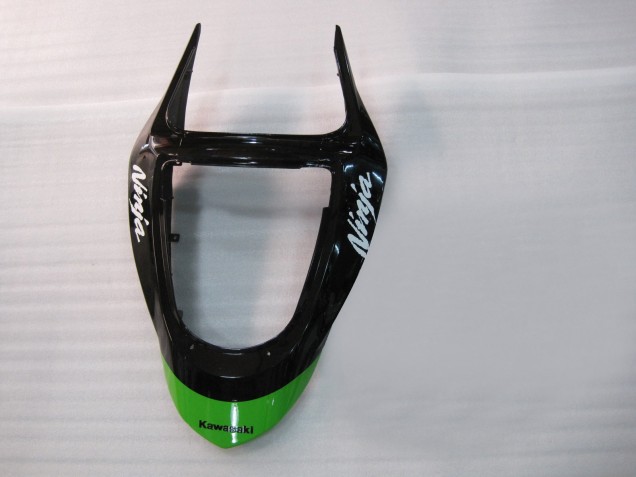Grün Schwarz Elf Bridgestone 2003-2004 Kawasaki ZX6R Motorrad Verkleidung