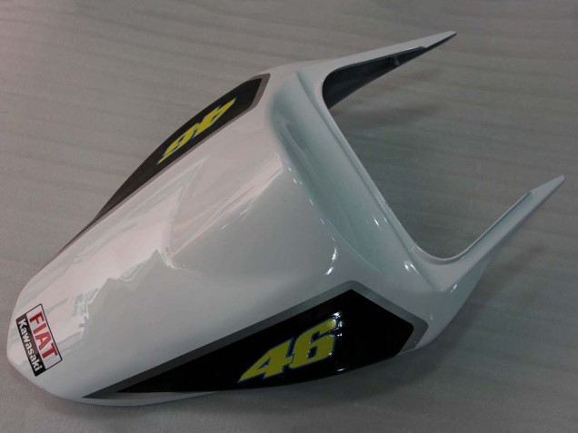 Weiß Blau Rot Fiat 2003-2004 Kawasaki ZX6R Motorrad Verkleidung