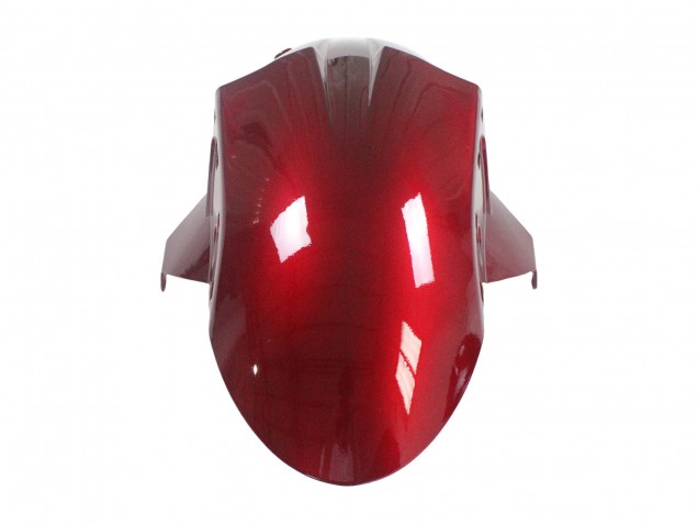 Rot Glänzendes Schwarz 2005-2006 Kawasaki ZX6R Motorrad Verkleidung