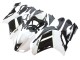 Schwarz Weiß Ninja 2007-2008 Kawasaki ZX6R Motorrad Verkleidung
