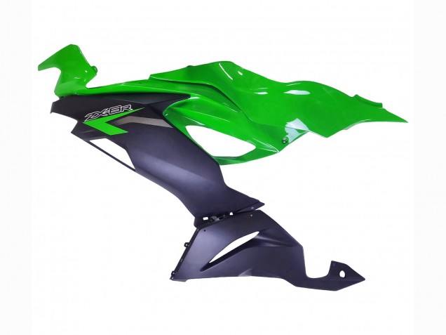 Grün Matt Schwarz 2019-2022 Kawasaki ZX6R Motorrad Verkleidung