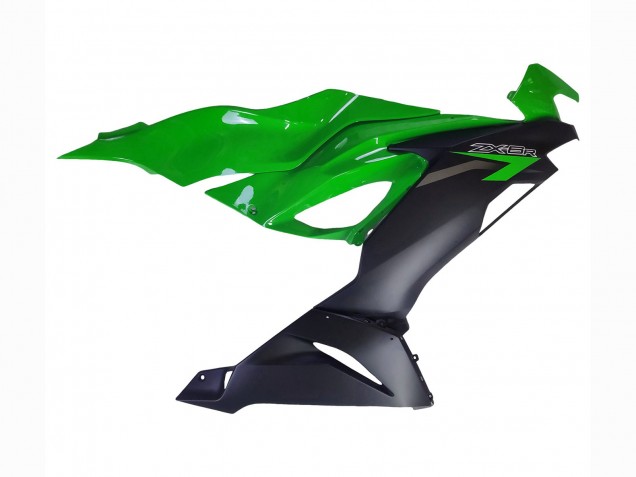 Grün Matt Schwarz 2019-2022 Kawasaki ZX6R Motorrad Verkleidung