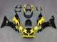 Gelb Matt Schwarz 2019-2022 Kawasaki ZX6R Motorrad Verkleidung