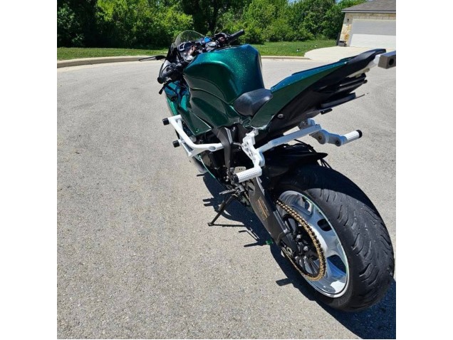 Dunkel Grün 2019-2022 Kawasaki ZX6R Motorrad Verkleidung