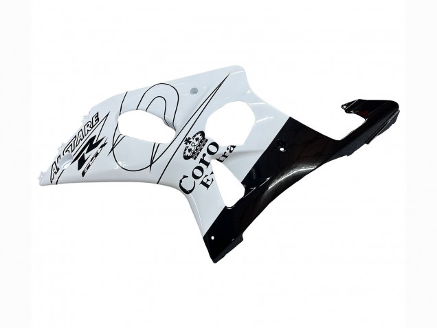 Weiß Schwarz Motul Corona 2000-2002 Suzuki GSXR1000 Motorrad Verkleidung