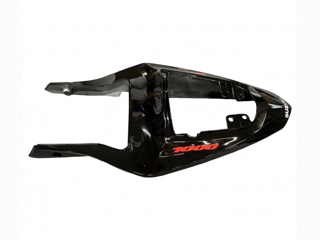 Glänzendes Schwarz Weiß Rot Aufkleber 2003-2004 Suzuki GSXR 1000 Motorrad Verkleidung
