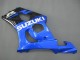 Blau Weiß Schwarz 2003-2004 Suzuki GSXR 1000 Motorrad Verkleidung