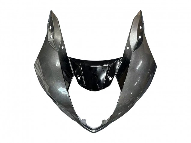 Glänzendes Schwarz Silber Grau Gelb 2003-2004 Suzuki GSXR 1000 Motorrad Verkleidung