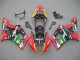 Rot Gelb Blau Grün Schwarz JOMO 2003-2004 Suzuki GSXR 1000 Motorrad Verkleidung