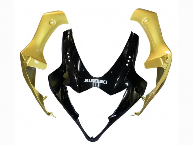 Schwarzes Gold 2005-2006 Suzuki GSXR 1000 Motorrad Verkleidung