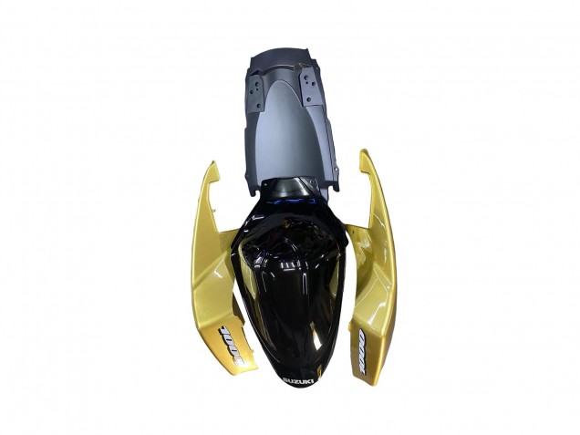Schwarzes Gold 2005-2006 Suzuki GSXR 1000 Motorrad Verkleidung