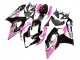 Glänzendes Schwarz Rosa 2005-2006 Suzuki GSXR 1000 Motorrad Verkleidung