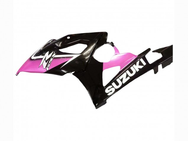 Glänzendes Schwarz Rosa 2005-2006 Suzuki GSXR 1000 Motorrad Verkleidung