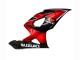 Rot Glänzendes Schwarz 2005-2006 Suzuki GSXR 1000 Motorrad Verkleidung