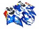 Blau Gelb Rot Weiß 2005-2006 Suzuki GSXR 1000 Motorrad Verkleidung