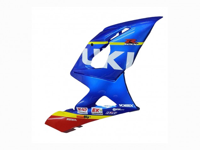 Blau Gelb Rot Weiß 2005-2006 Suzuki GSXR 1000 Motorrad Verkleidung