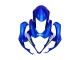 Blau Gelb Rot Weiß 2005-2006 Suzuki GSXR 1000 Motorrad Verkleidung